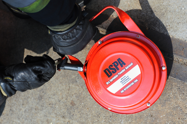 DSPA fire suppression application