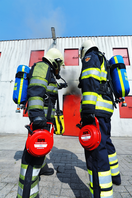 DSPA fire suppression display